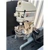 Image 5 : Globe Industrial 30 Quart Dough Mixer upright with bowl and attachments