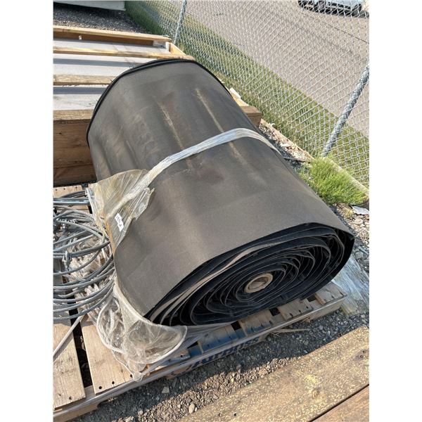 Legg Pick up Belting Full roll on Pallet approx 32 inch wide , length unknown