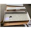 Image 5 : Pallet Lot of NEW Granite Vanity Counter Tops with back splash. Approx 7 Complete Units SOLD AS A LO