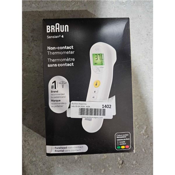 Braun Sensian 4 Non-Contact Thermometer