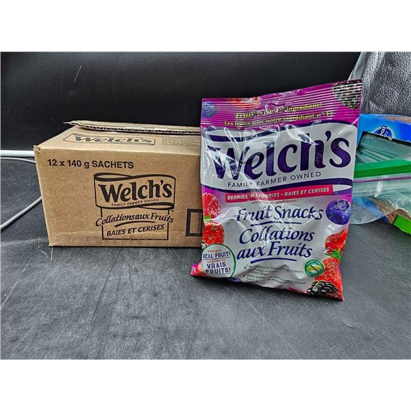 Welch's Berries' N Creme Fruit Snacks (12 x 140g)
