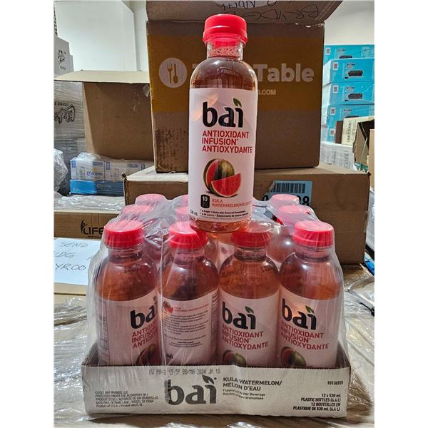 Bai Antioxidant Infusion Kula Watermelon Beverage 12x530ml