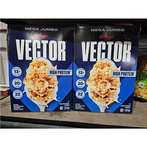 Kellogg's Vector High Protein Cereal 2x 1.13 Kg
