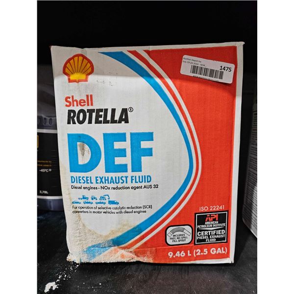 Shell Rotells Deisel Exhause Fluid 9.46L