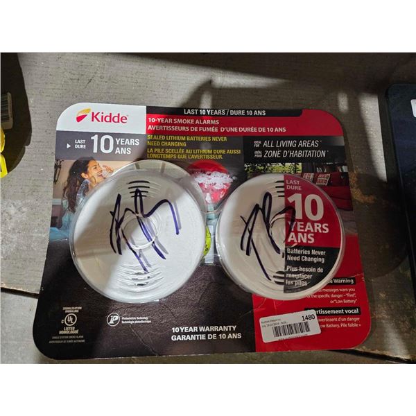 Kidde 2 Pack 10-Year Smoke Alarm