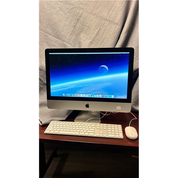 Imac 23 inch All in one Computer, cleaned, tested, working with mouse & KB