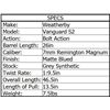 Image 3 : WEATHERBY VANGUARD S2 7mm REM MAG BLUED/SYN  26in 3rnd