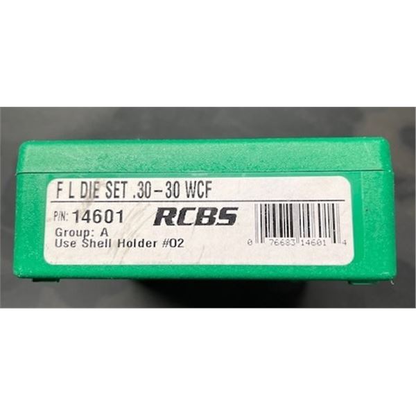 RCBS 30-30 WINCHESTER 2-DIE SET WITH #2 SHELL HOLDER