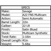 Image 3 : SAVAGE A22 FNS 22LR MULTICAM CAMO 22in 10rnd