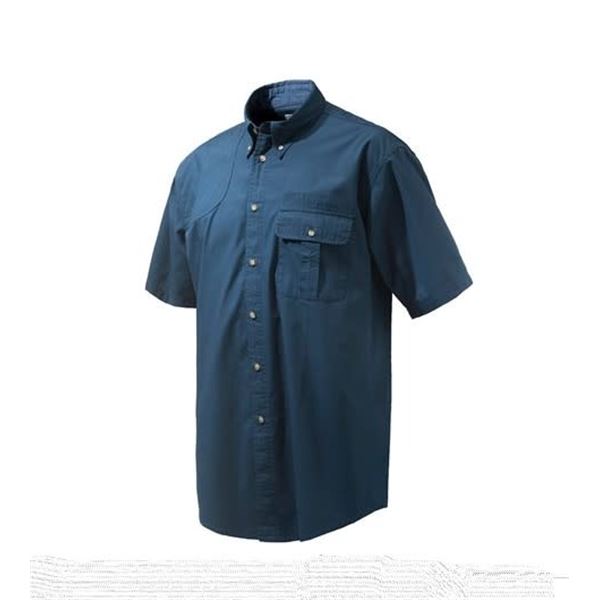 BERETTA SHOOTING SHIRT BLUE LG