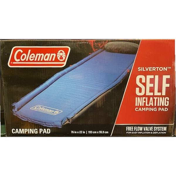COLEMAN SILVERTON SELF INFLATING CAMPING PAD