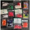 ASSORTED ARCHERY NOCKS & VANES