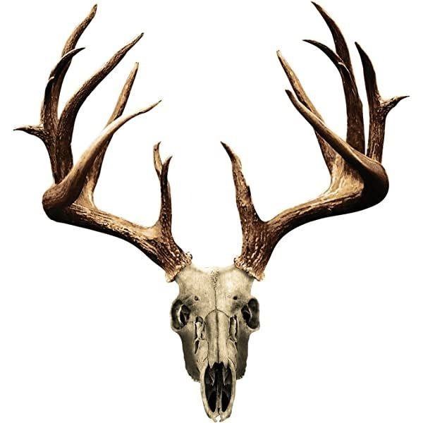 MOSSY OAK ELK SKULL DECAL