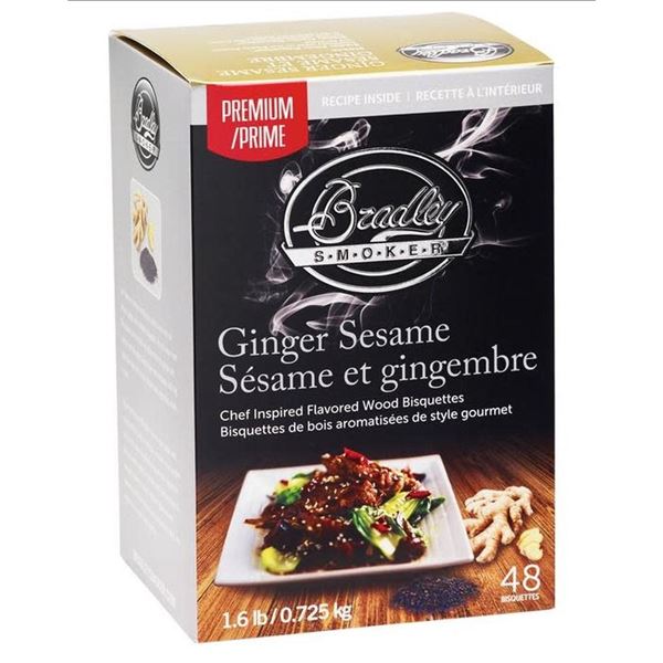 BRADLEY GINGER SESAME PREMIUM PUCKS 48pk