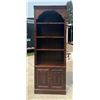 Image 2 : TALL, WOOD BOOKCASE/CABINET