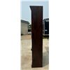 Image 7 : TALL, WOOD BOOKCASE/CABINET