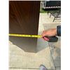 Image 9 : TALL, WOOD BOOKCASE/CABINET