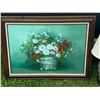 Image 4 : ORIGINAL ACRYLIC ART AND LAMP