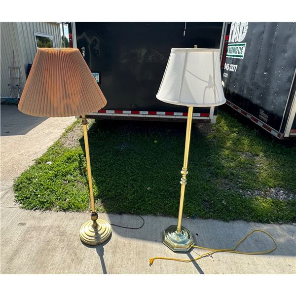 CANTILEVER LAMPS, PAIR