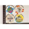 Image 2 : 4-$1 PLASTIC GAMING CASINO CHIPS: ATLANTIS CASINO