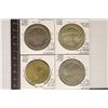 Image 2 : 4-$1 METAL GAMING TOKENS: 1995 BARLEY'S HENDERSON