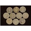 Image 2 : 10-1940'S & 1950'S SILVER ROOSEVELT DIMES