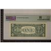 Image 2 : 1969 US $1 FRN. PMG 58 CHOICE ABOUT UNC. FR#1903-G