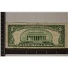 Image 2 : 1953 US $5 RED SEAL NOTE