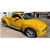 Image 1 : 2004 Chevrolet SSR Super Sport Roadster Pick Up Truck - Yellow 23,000 Km  View At Beck Auctions