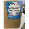 Image 2 : BLUE RASPBERRY FLOSS SUGAR, 6 X 3.25LB