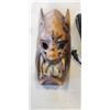 Image 2 : PHILCO RADIO AND WOOD CARVED MASK