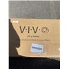 Image 8 : TWO VIVO DESK PRIVACY PANEL, GREY AND FREE-STANDING ROOM DIVIDER, GREY