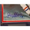 Image 2 : FRAMED STICK AND PICTURE SIGNED BY JEAN BELIVEAU