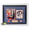 Image 1 : FRAMED AUTHENTIC SIGNED MAURICE RICHARD PHOTO
