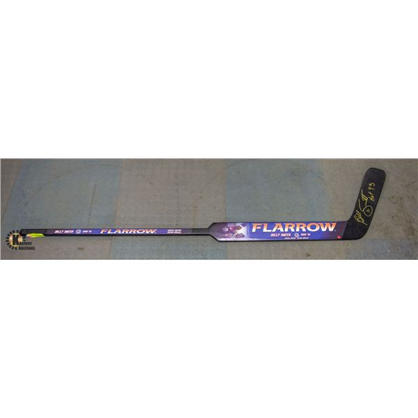 BILLY SMITH SIGNED SPECIAL EDITION GOALIE STICK