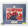 Image 1 : "LEGENDARY CANADIENS" AUTOGRAPHED BY GUY LAFLEUR
