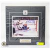 Image 1 : "BOWER STOPS HULL" AUTOGRAPHED BY BOBBY HULL &