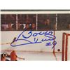 Image 2 : "BOWER STOPS HULL" AUTOGRAPHED BY BOBBY HULL &