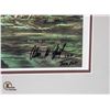 Image 2 : FRAMED SIGNED LIMITED EDITION PRINT "MALLARDS" BY