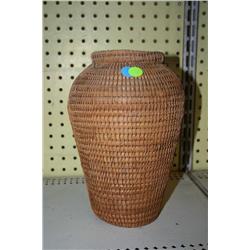 WOODEN VASE DECOR