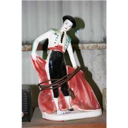 BULL FIGHTER LAMP