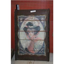 WOODEN OLYMPIA BEER PICTURE