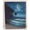 Image 1 : Peace at Night Open Edition Canvas Giclee Art Print by Walfrido Garcia 18" x 14" (retail $395)