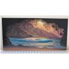 Image 1 : Ocean Scene Open Edition Canvas Giclee Art Print 12" x 24"