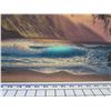 Image 2 : Ocean Scene Open Edition Canvas Giclee Art Print 12" x 24"