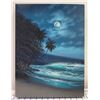 Image 1 : Peace at Night Open Edition Canvas Giclee Art Print by Walfrido Garcia 16" x 12" (retail $295)