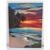 Image 1 : Paradise Cove Limited Edition Canvas Giclee Art Print #11/50 by Walfrido Garcia 24" x18" (retail $97