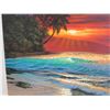Image 2 : Paradise Cove Limited Edition Canvas Giclee Art Print #11/50 by Walfrido Garcia 24" x18" (retail $97