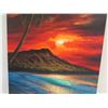 Image 2 : Scarlett Skies Limited Edition Canvas Giclee Art Print #9/50 Signed by Walfrido Garcia 36" x 18" (re