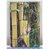Image 1 : Yellow Bamboo Canvas Giclee Art Print by Doreen Decaso 9" x 6"